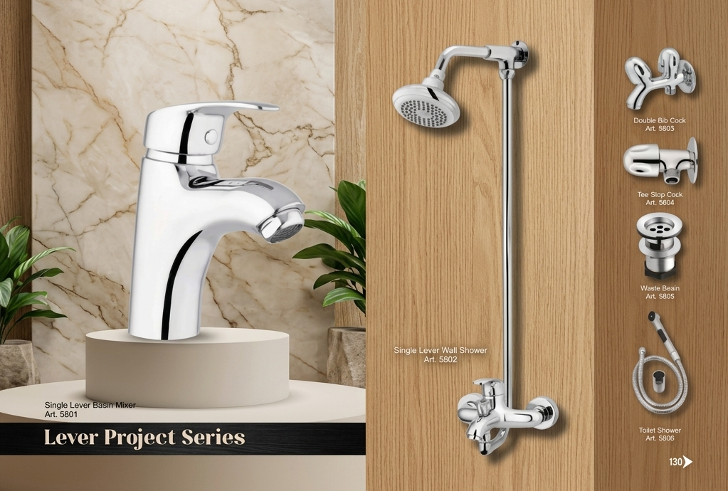 Bathroom Shower Set- Faisal Lever Project Series - Image 2